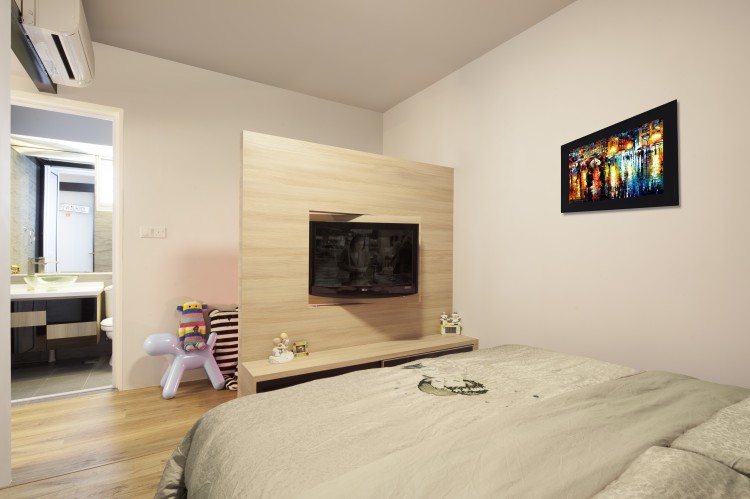 Industrial, Modern, Scandinavian Design - Bedroom - HDB 4 Room - Design by Weiken.com Design Pte Ltd