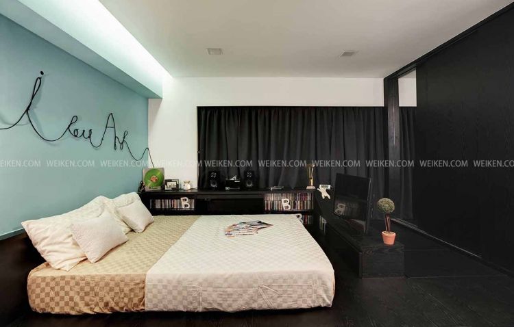 Contemporary, Modern, Scandinavian Design - Bedroom - HDB 4 Room - Design by Weiken.com Design Pte Ltd