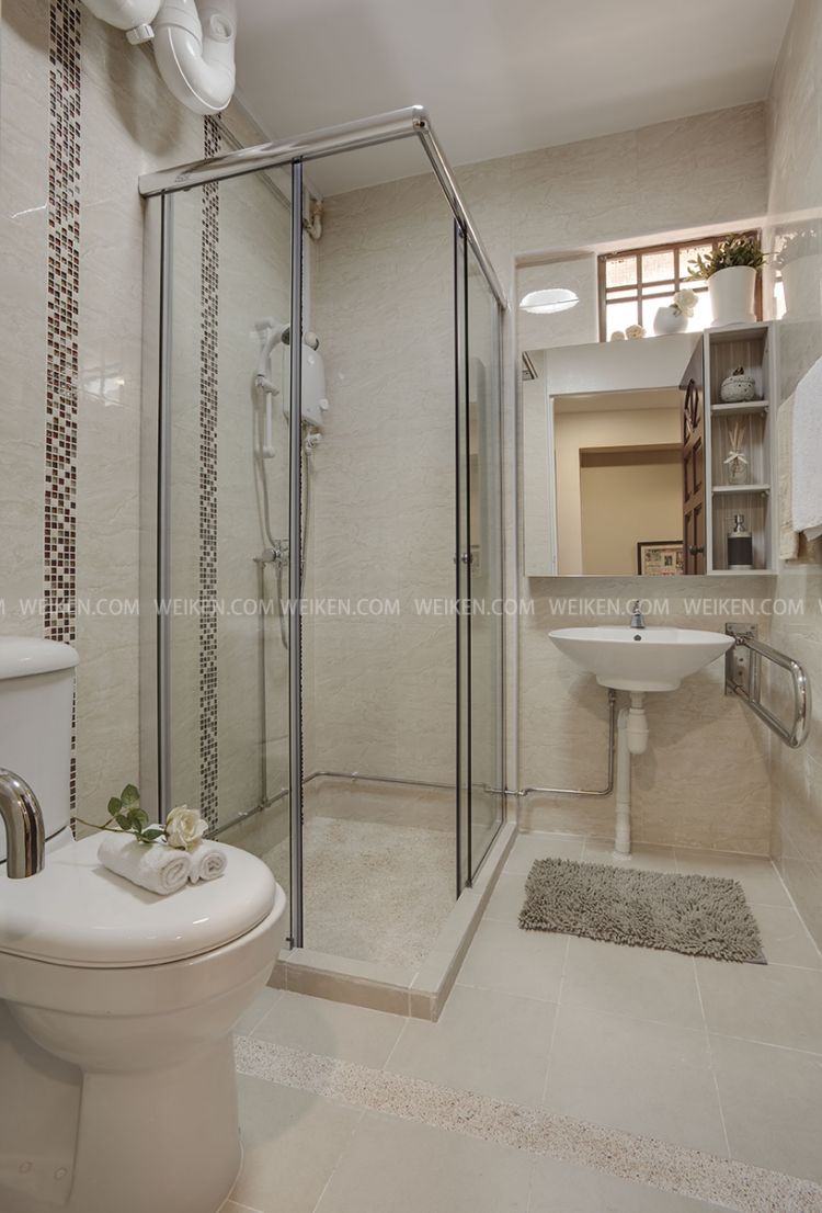 Classical, Contemporary, Modern Design - Bathroom - HDB 4 Room - Design by Weiken.com Design Pte Ltd