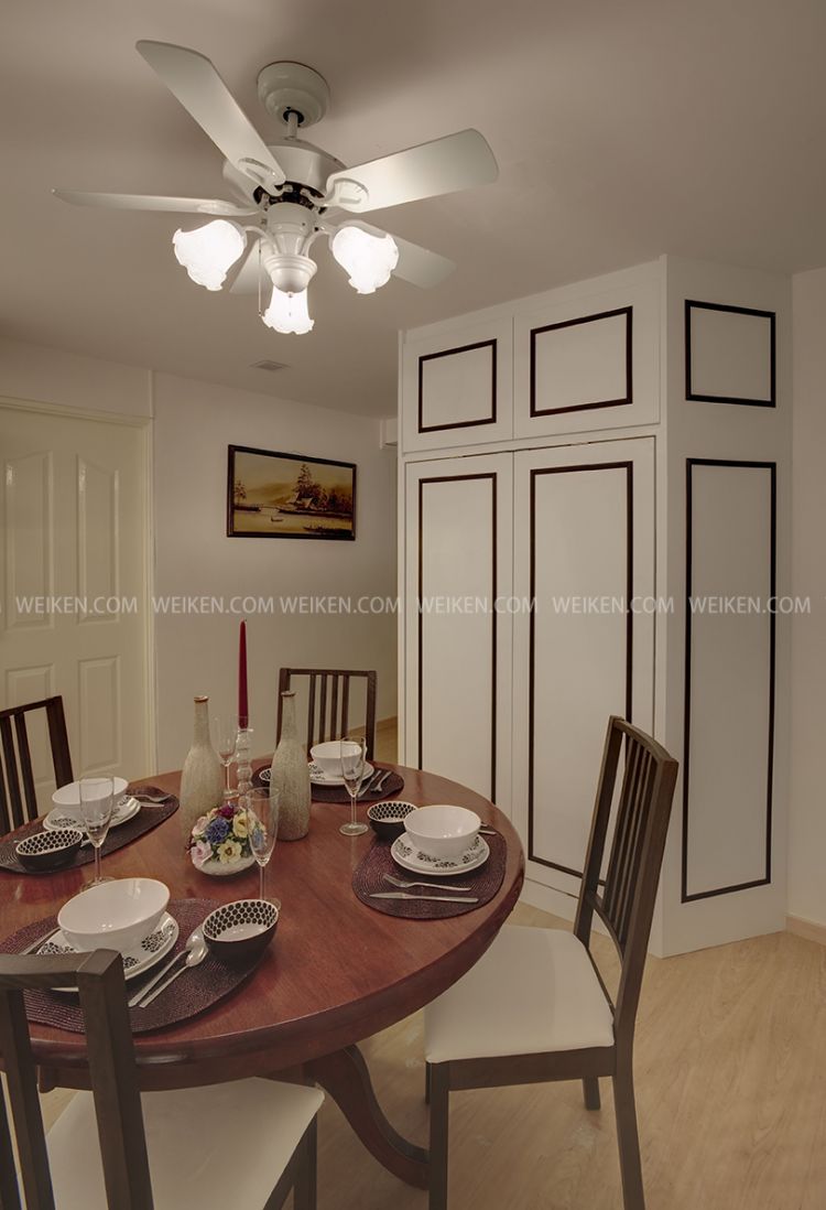Classical, Victorian, Vintage Design - Dining Room - HDB 4 Room - Design by Weiken.com Design Pte Ltd