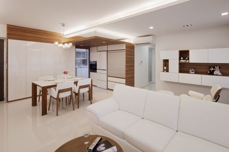 Minimalist, Scandinavian Design - Living Room - HDB 5 Room - Design by Weiken.com Design Pte Ltd