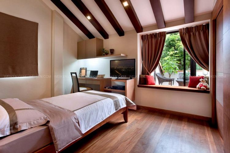 Contemporary, Country, Modern Design - Bedroom - Landed House - Design by Weiken.com Design Pte Ltd