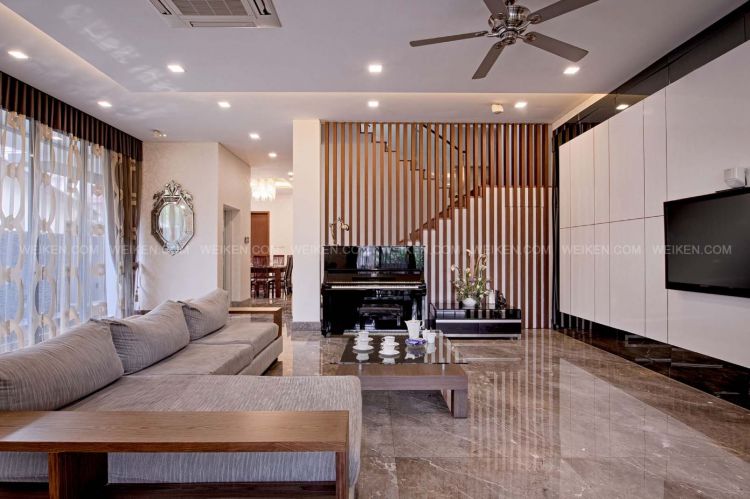 Classical, Contemporary, Modern Design - Living Room - Landed House - Design by Weiken.com Design Pte Ltd