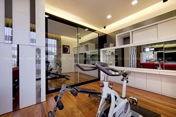 Classical, Contemporary, Modern Design - Entertainment Room - Landed House - Design by Weiken.com Design Pte Ltd
