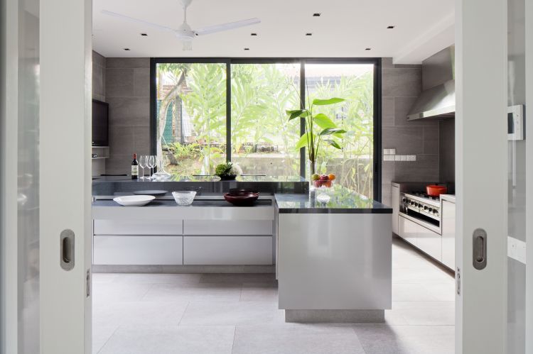 Minimalist, Modern Design - Kitchen - Landed House - Design by Weiken.com Design Pte Ltd
