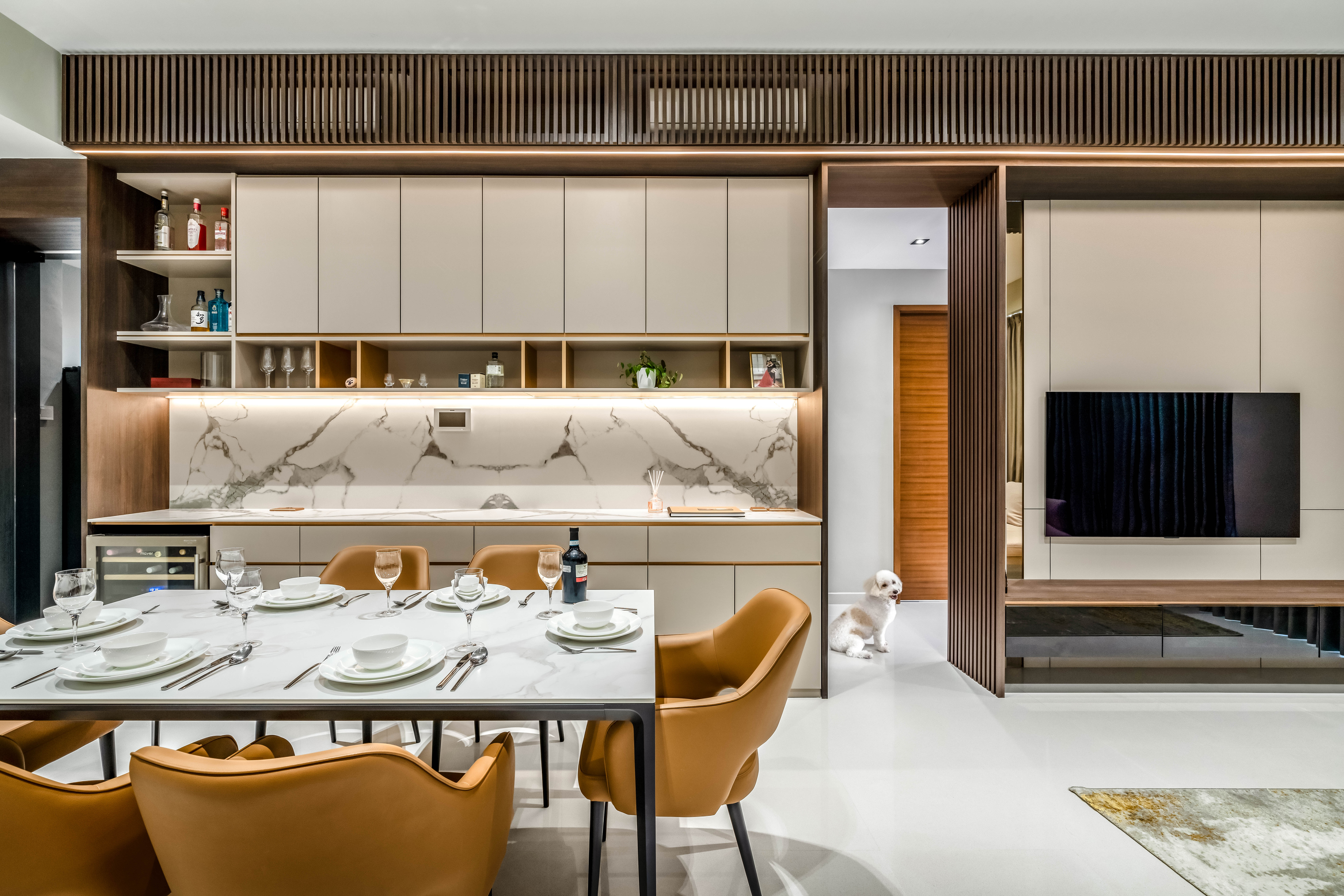 Contemporary Design - Dining Room - Condominium - Design by Weiken.com Design Pte Ltd