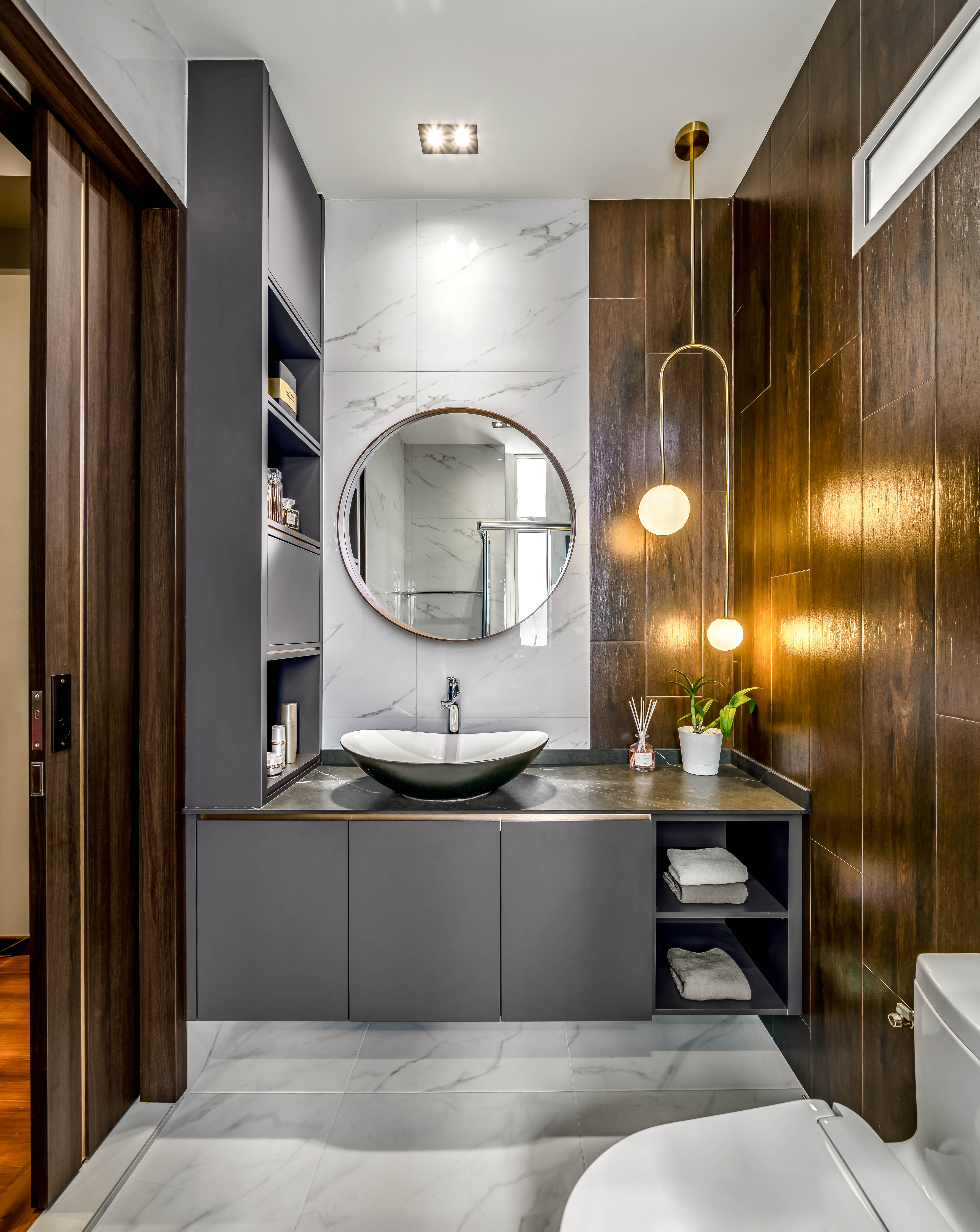 Contemporary Design - Bathroom - Condominium - Design by Weiken.com Design Pte Ltd