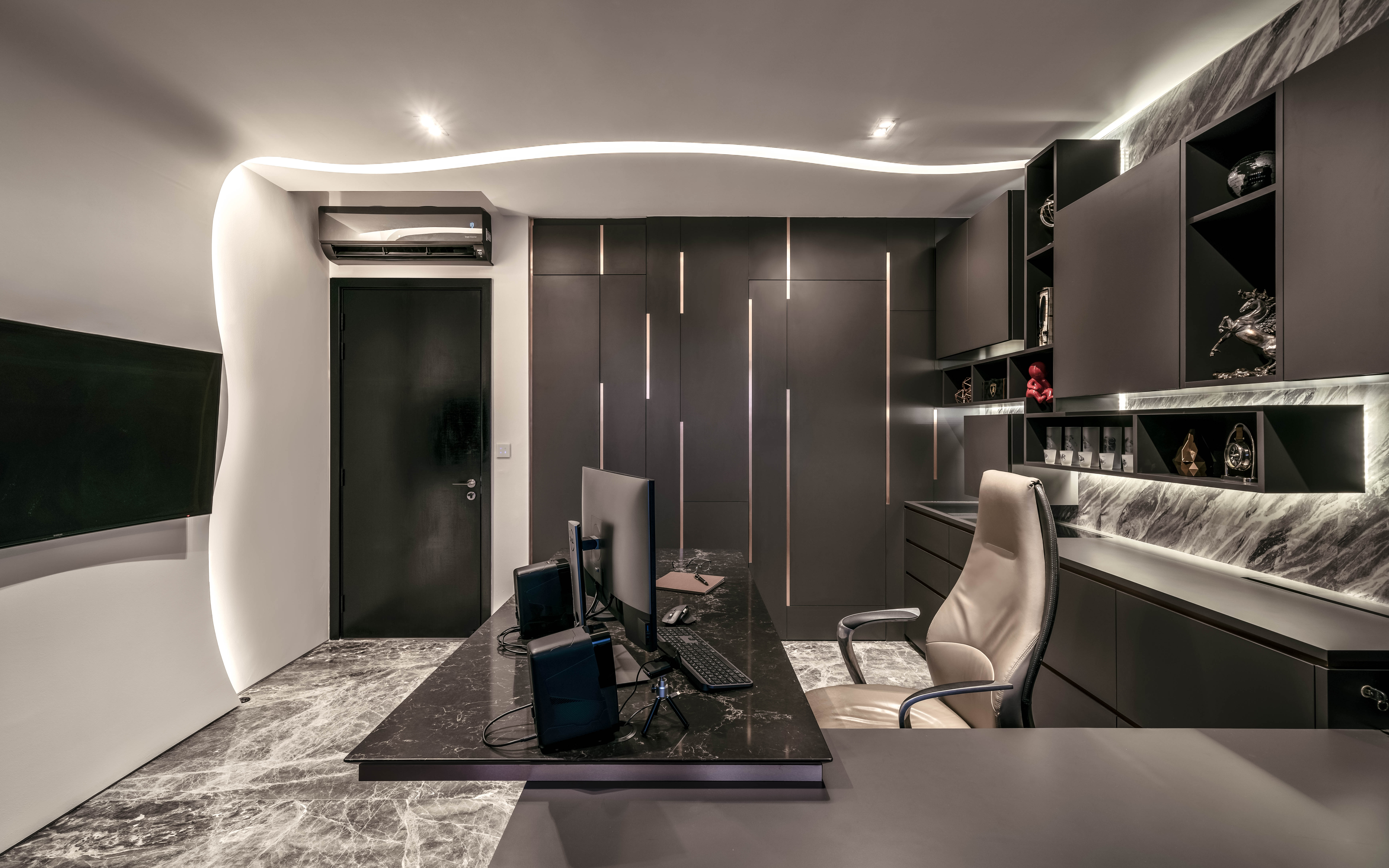 Modern Design - Study Room - Condominium - Design by Weiken.com Design Pte Ltd