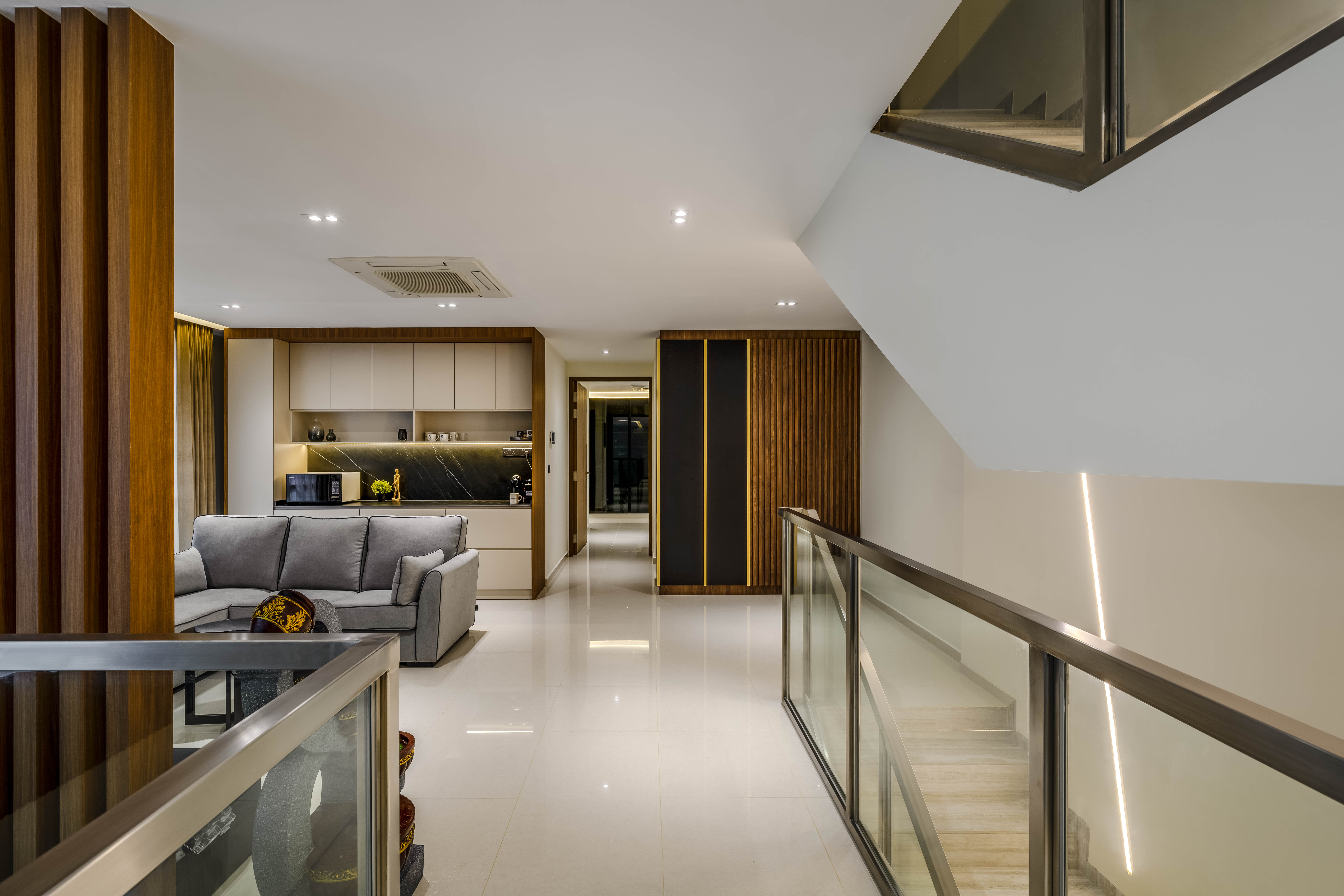 Contemporary Design - Living Room - Landed House - Design by Weiken.com Design Pte Ltd