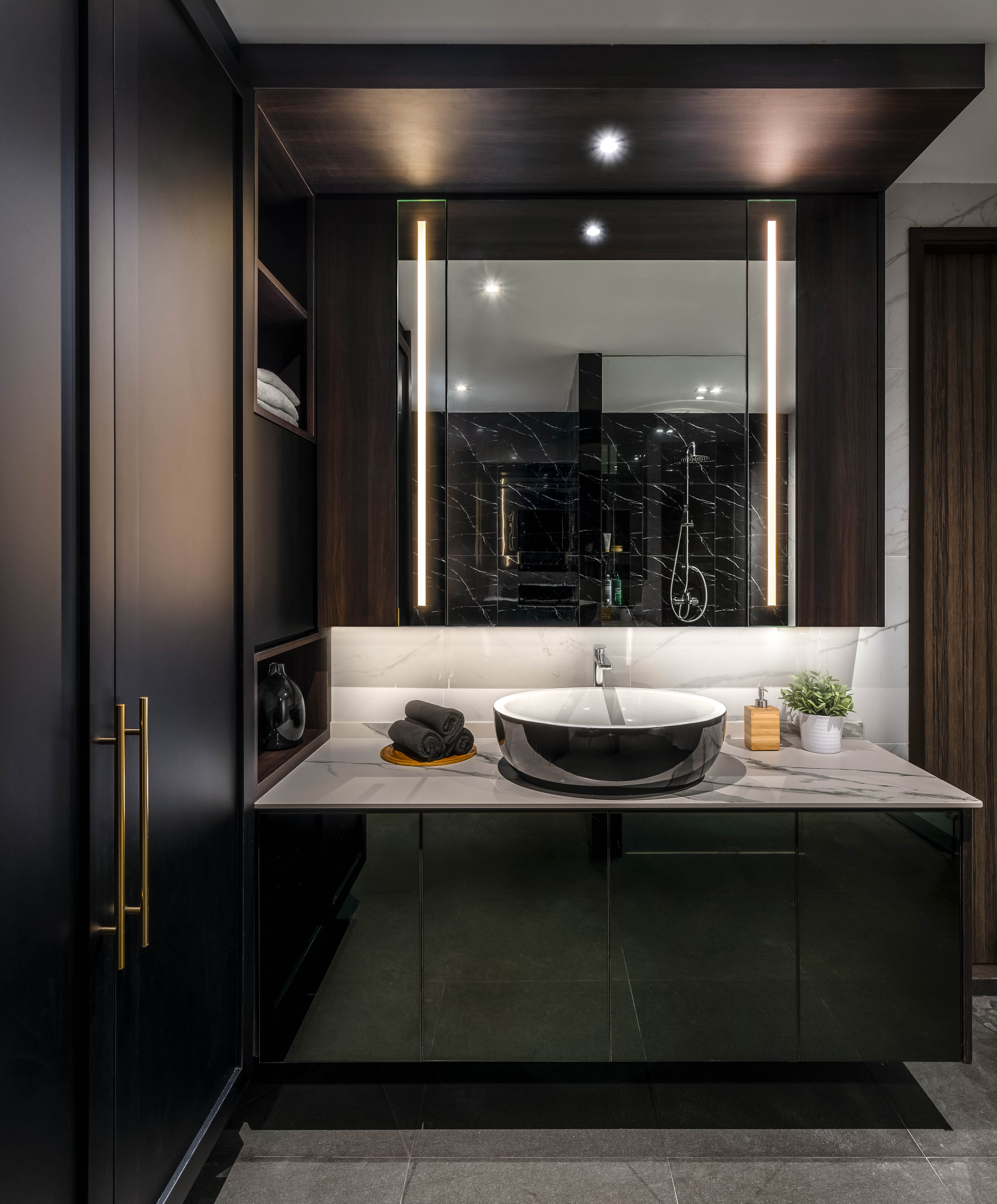 Contemporary Design - Bathroom - Landed House - Design by Weiken.com Design Pte Ltd