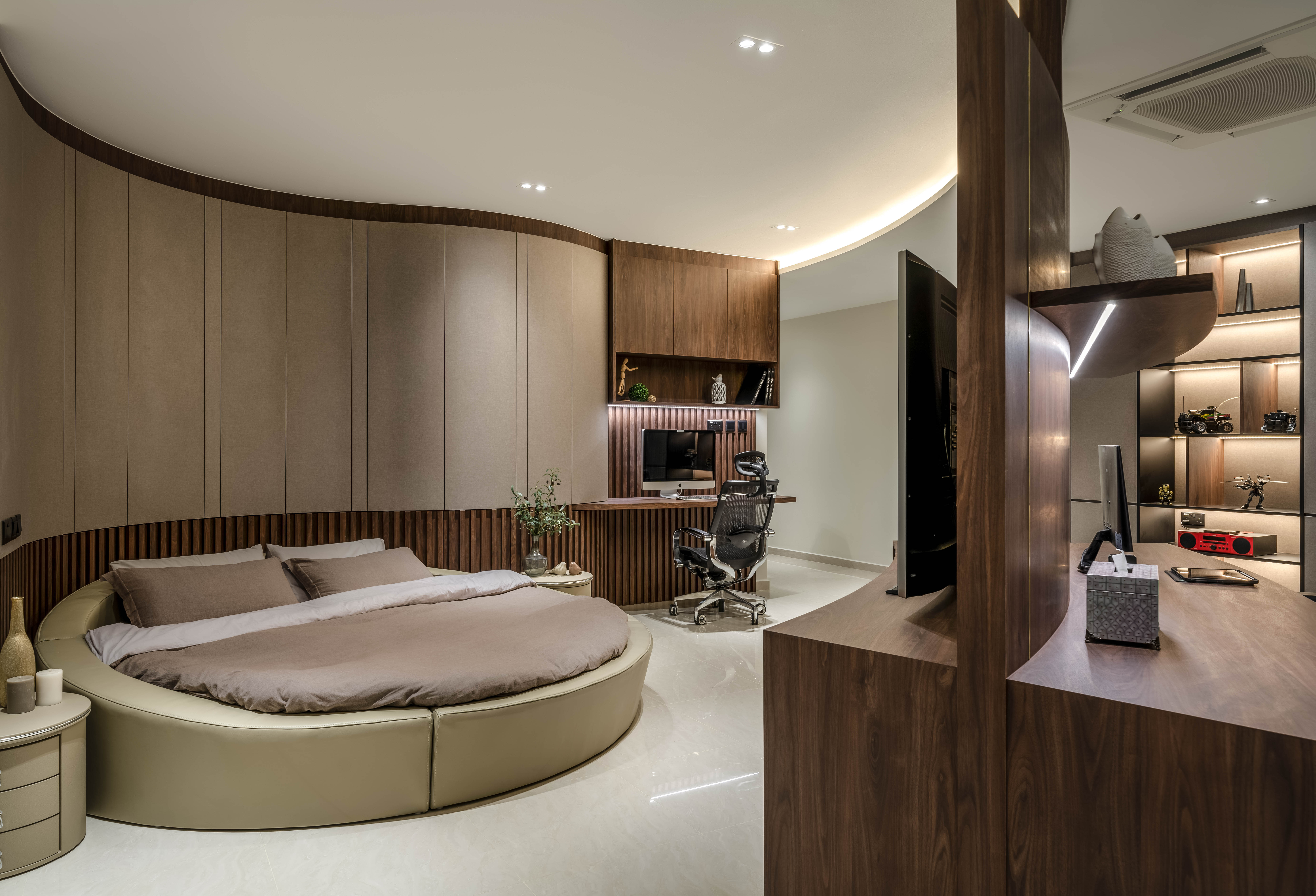 Contemporary Design - Bedroom - Landed House - Design by Weiken.com Design Pte Ltd