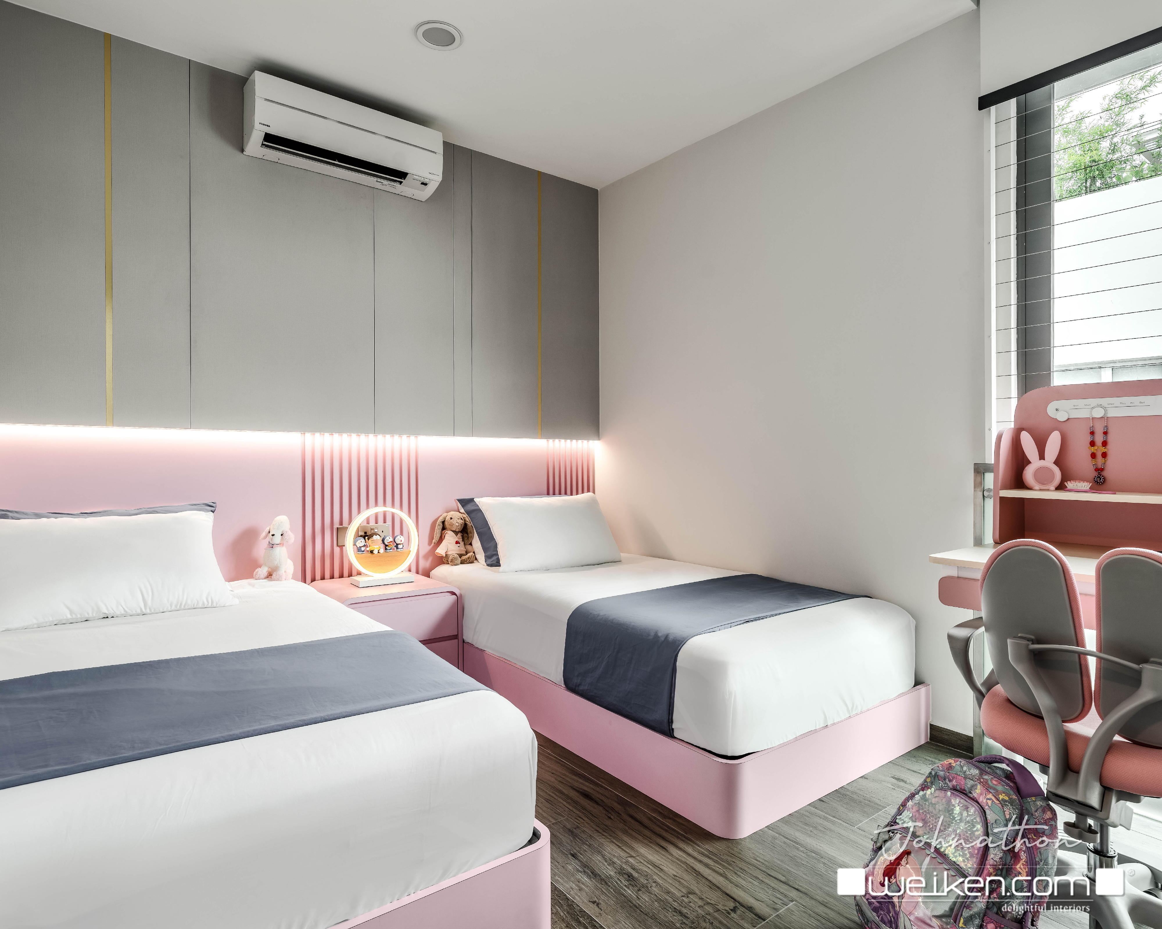 Modern Design - Bedroom - Landed House - Design by Weiken.com Design Pte Ltd