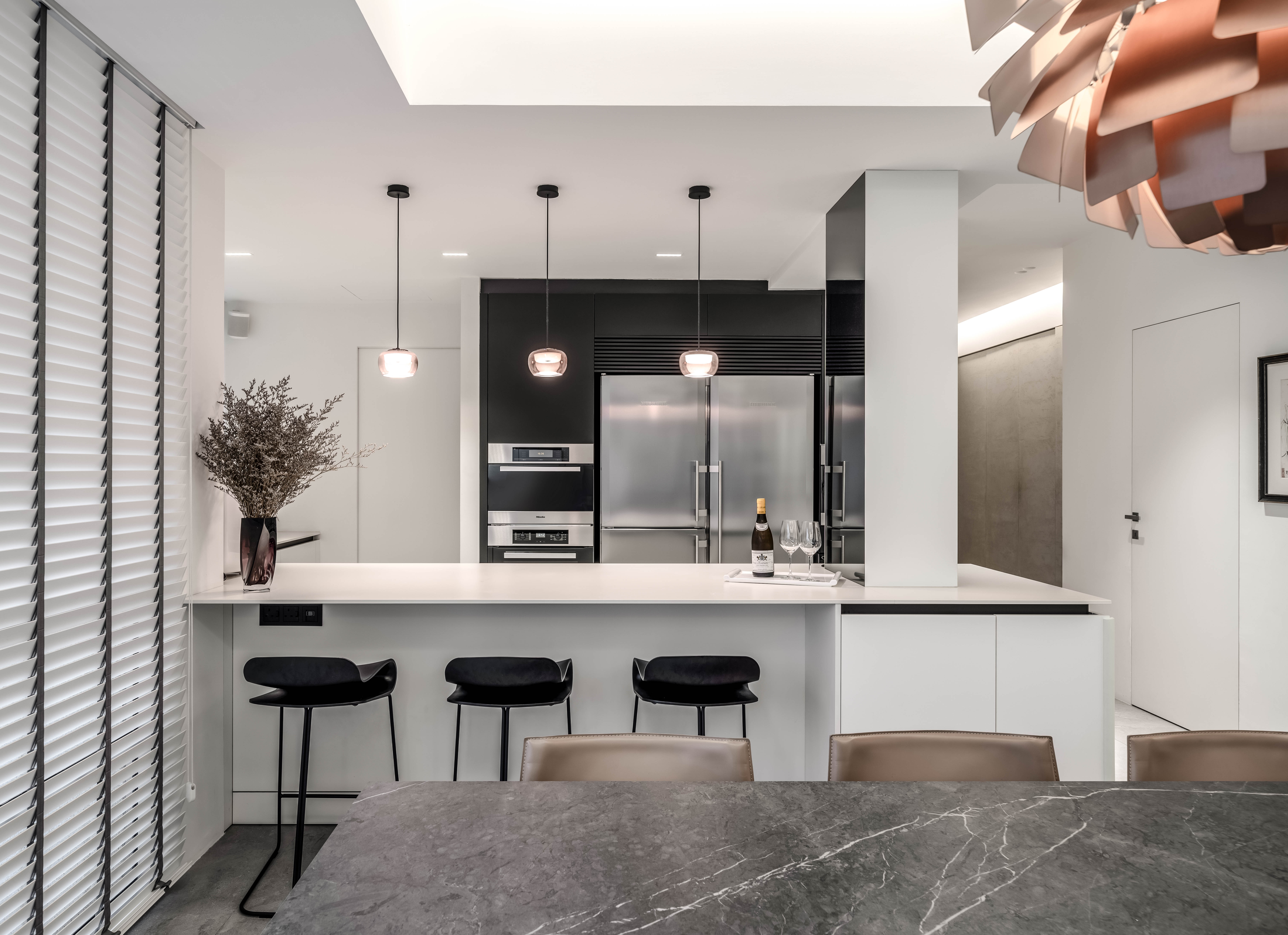 Minimalist Design - Kitchen - Condominium - Design by Weiken.com Design Pte Ltd