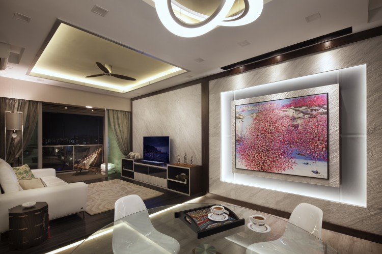 Modern Design - Living Room - Condominium - Design by Weiken.com Design Pte Ltd