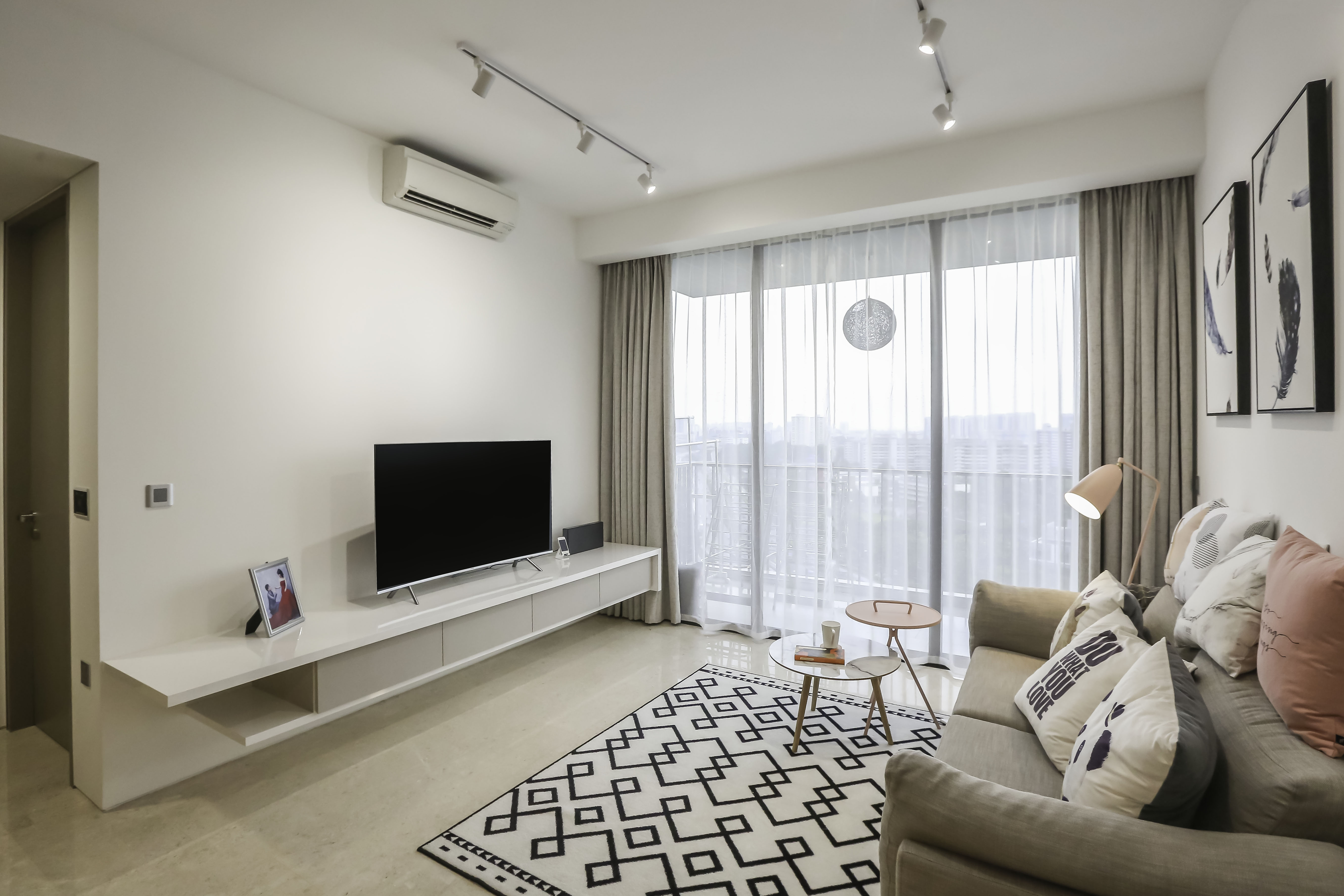 Minimalist Design - Living Room - Condominium - Design by Weiken.com Design Pte Ltd