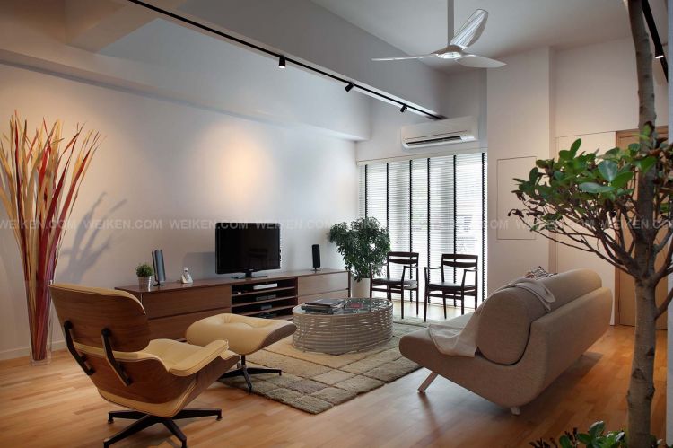 Contemporary, Minimalist, Modern Design - Living Room - Landed House - Design by Weiken.com Design Pte Ltd
