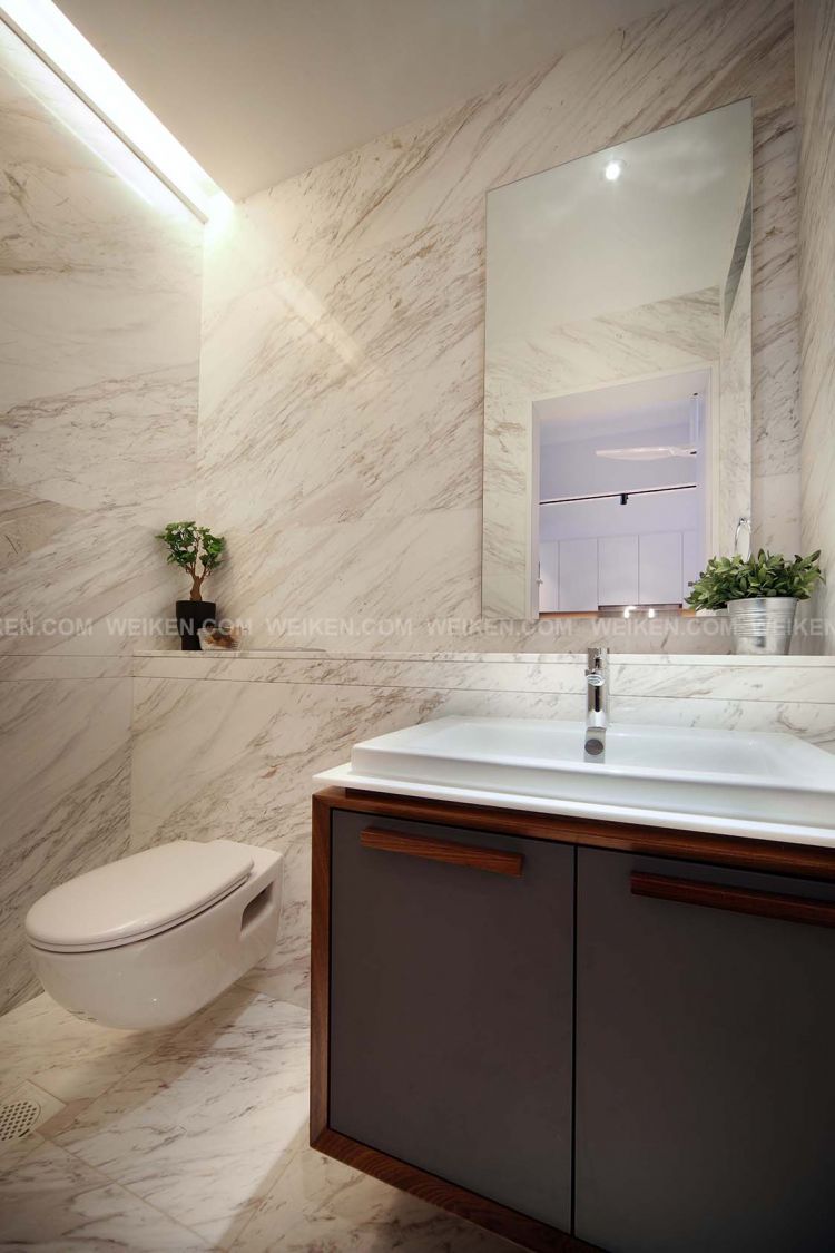 Contemporary, Minimalist, Modern Design - Bathroom - Landed House - Design by Weiken.com Design Pte Ltd
