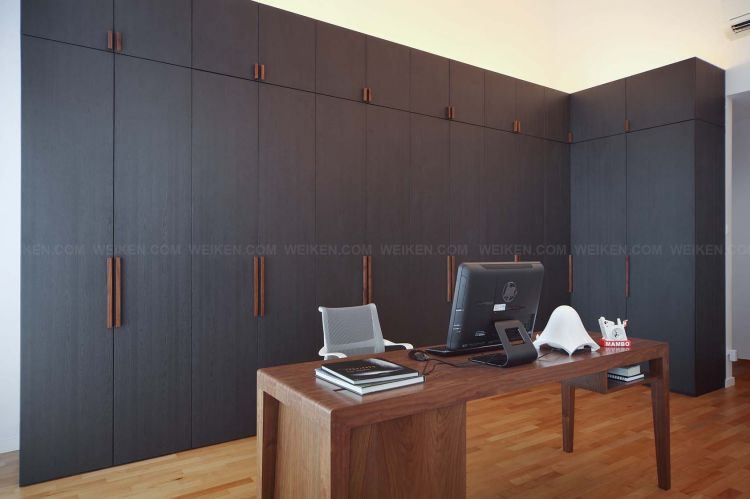 Contemporary, Minimalist, Modern Design - Study Room - Landed House - Design by Weiken.com Design Pte Ltd