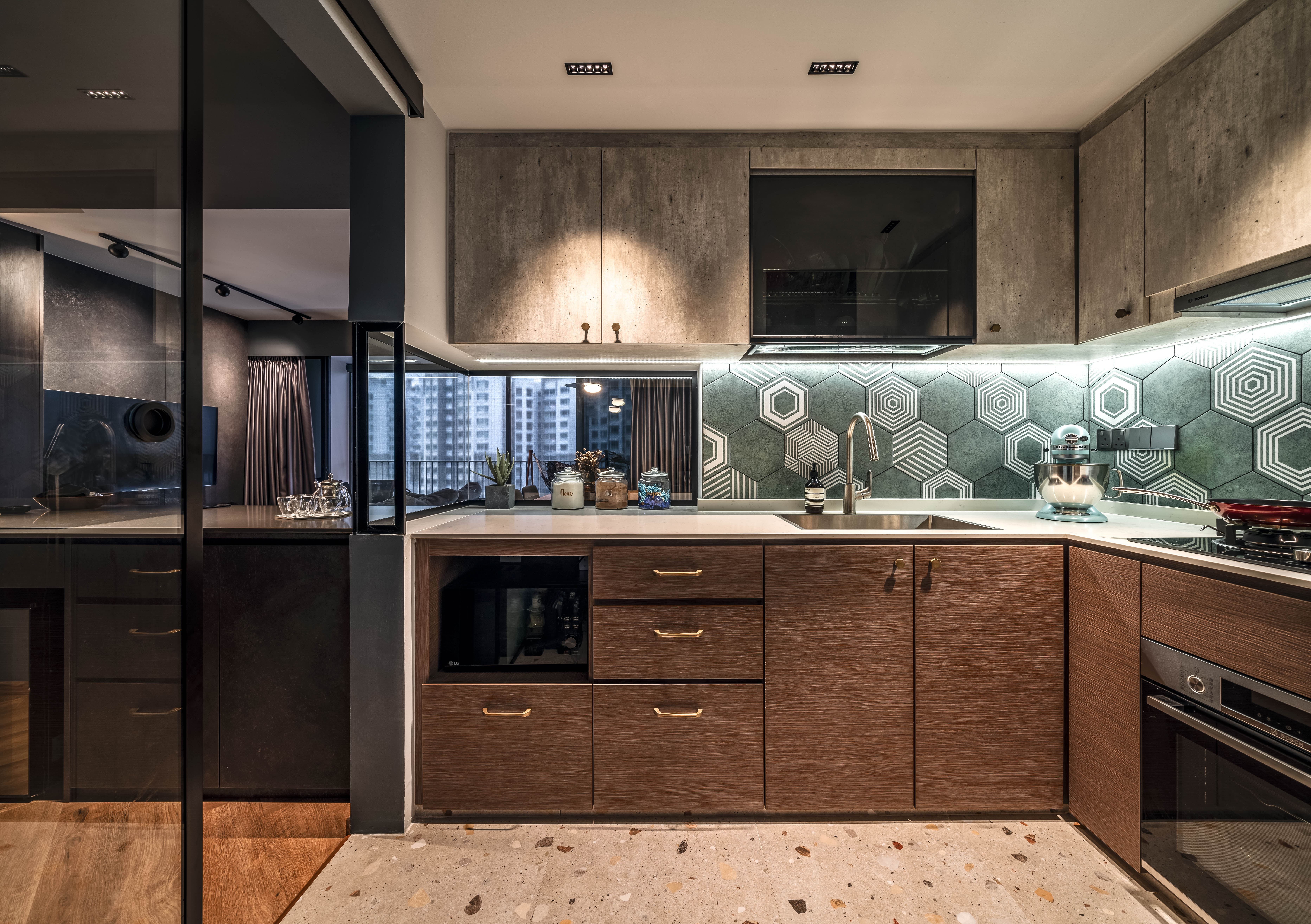 Contemporary, Modern Design - Kitchen - Condominium - Design by Weiken.com Design Pte Ltd