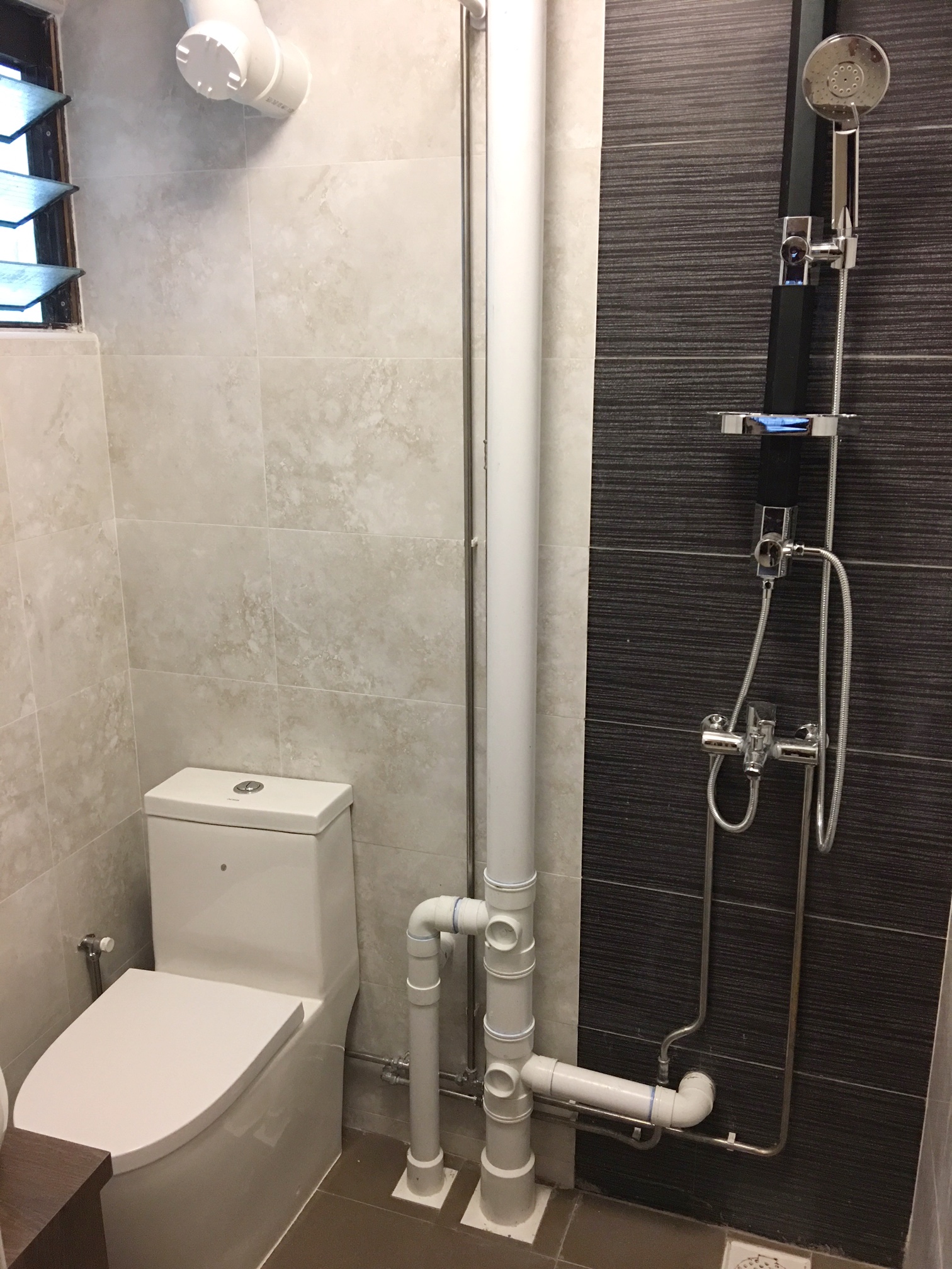 Minimalist, Modern Design - Bathroom - HDB 3 Room - Design by Weldas Wolfgang Pte Ltd
