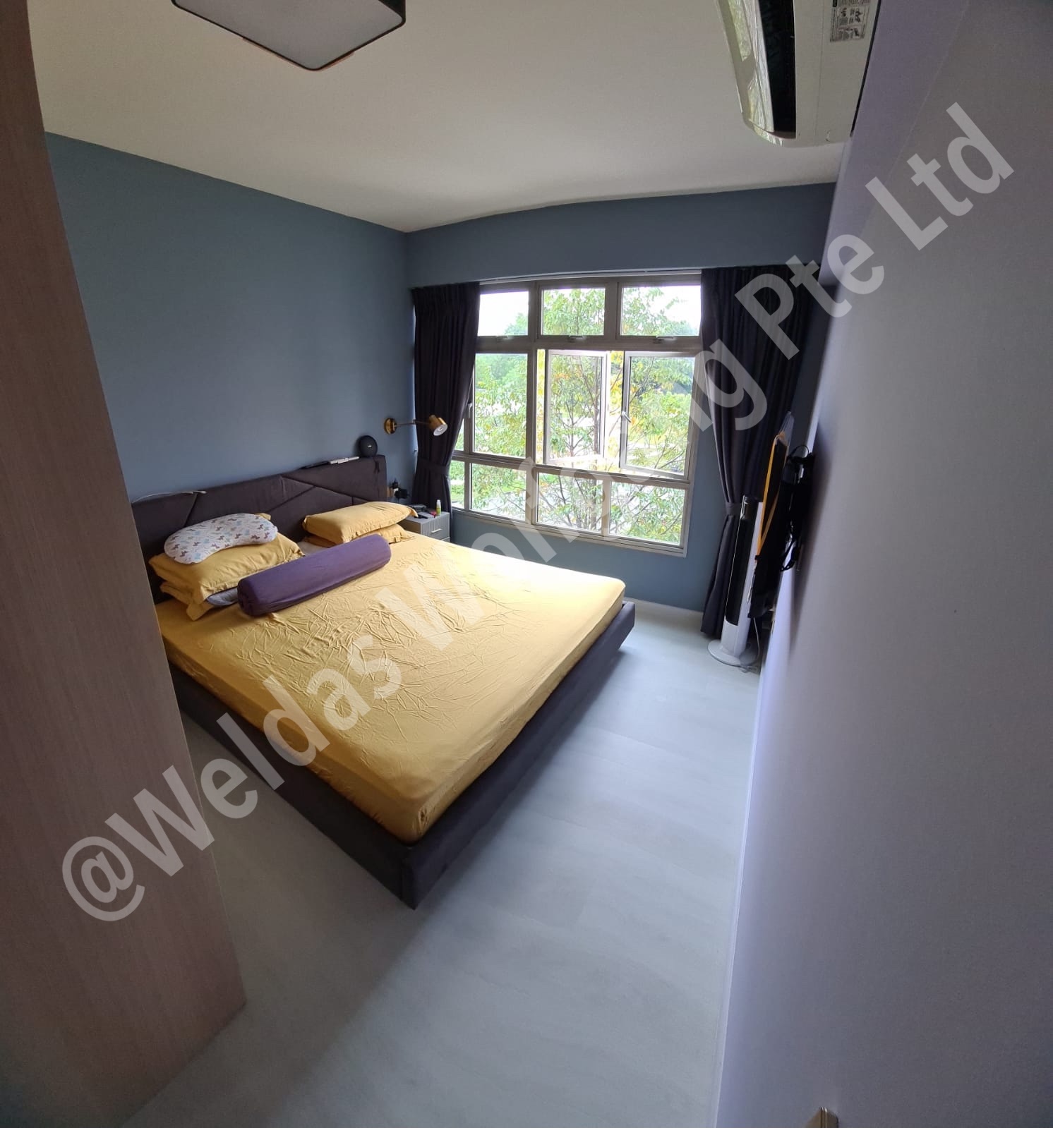 Industrial, Modern Design - Bedroom - HDB 3 Room - Design by Weldas Wolfgang Pte Ltd