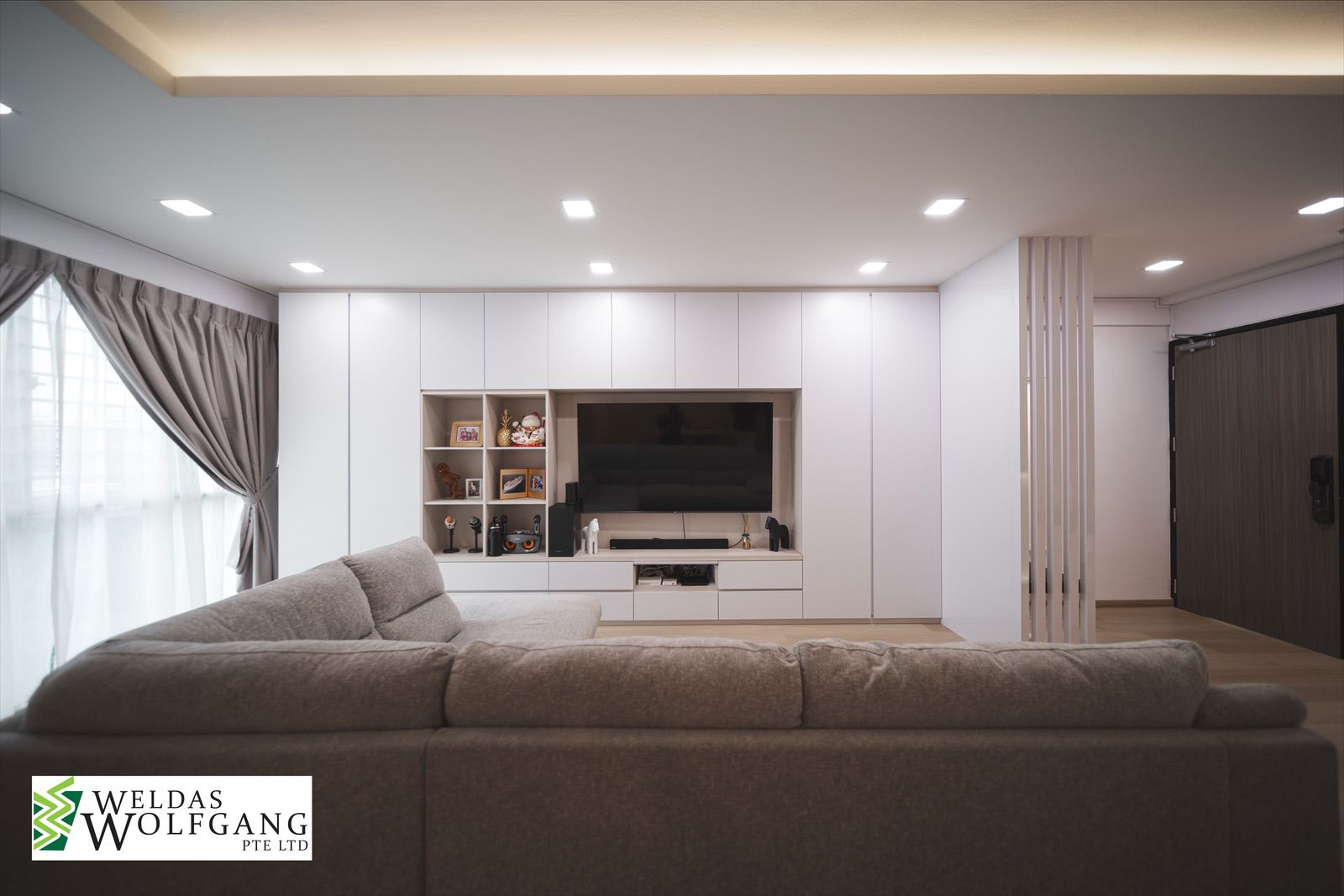 Contemporary, Minimalist, Modern Design - Living Room - HDB 4 Room - Design by Weldas Wolfgang Pte Ltd