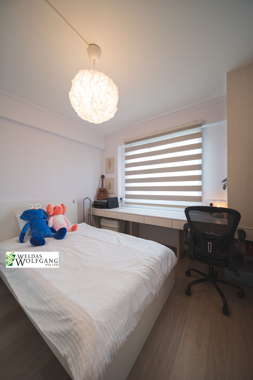 Contemporary, Minimalist, Modern Design - Bedroom - HDB 4 Room - Design by Weldas Wolfgang Pte Ltd
