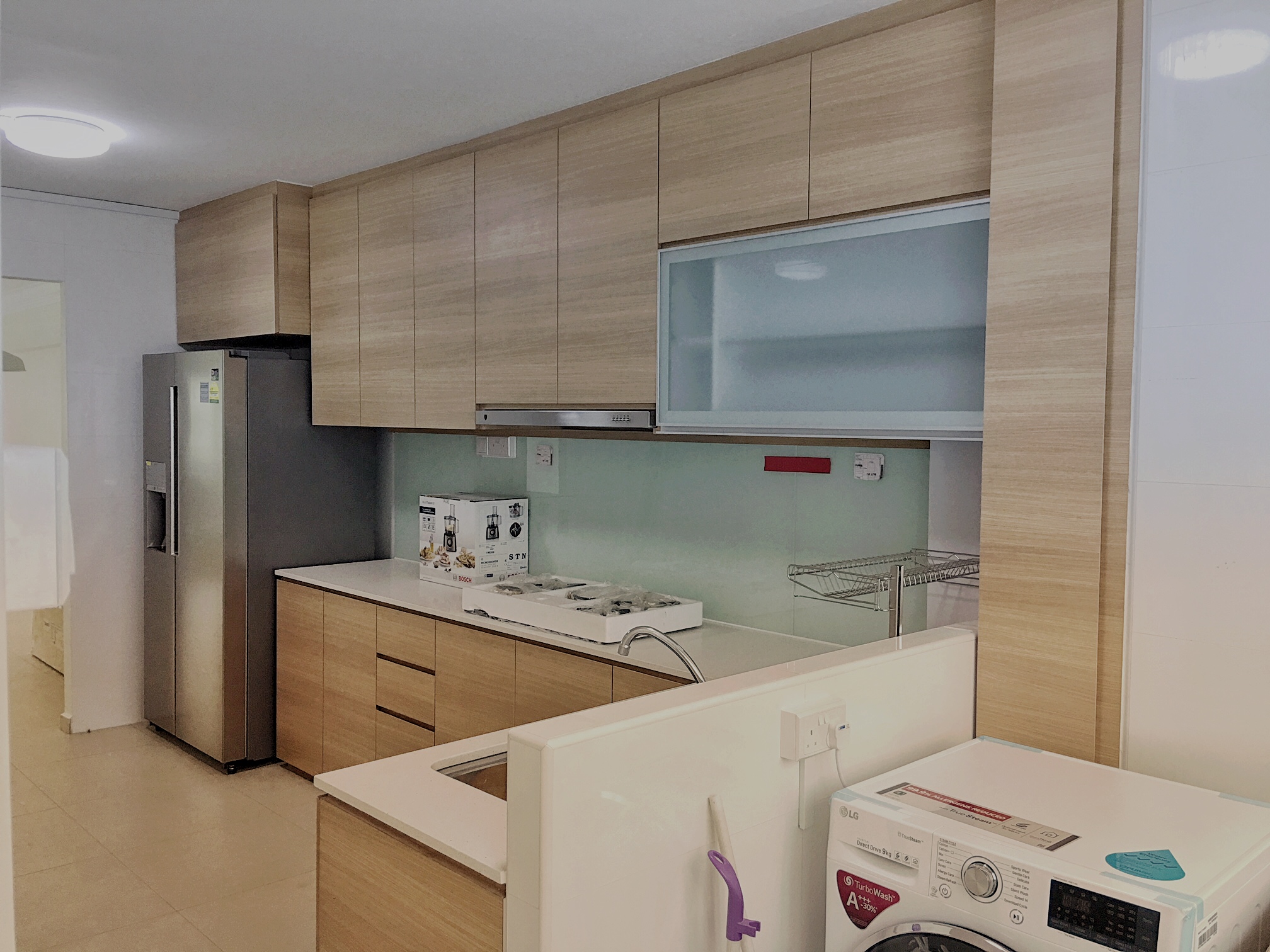 Contemporary, Minimalist, Modern Design - Kitchen - HDB 4 Room - Design by Weldas Wolfgang Pte Ltd