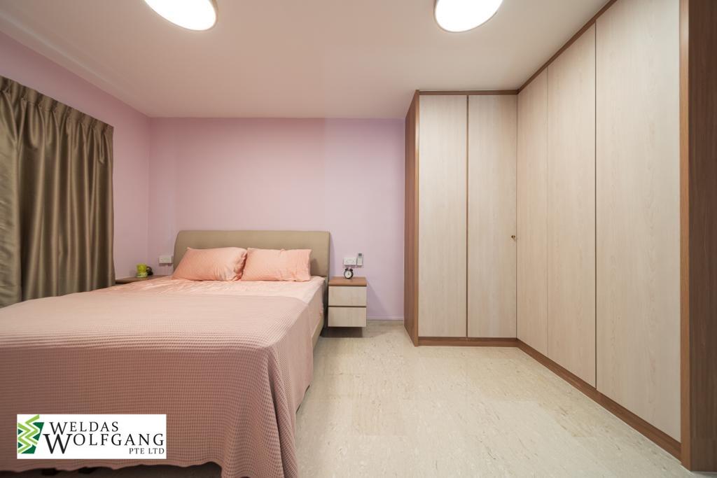 Minimalist, Resort, Scandinavian Design - Bedroom - HDB 5 Room - Design by Weldas Wolfgang Pte Ltd