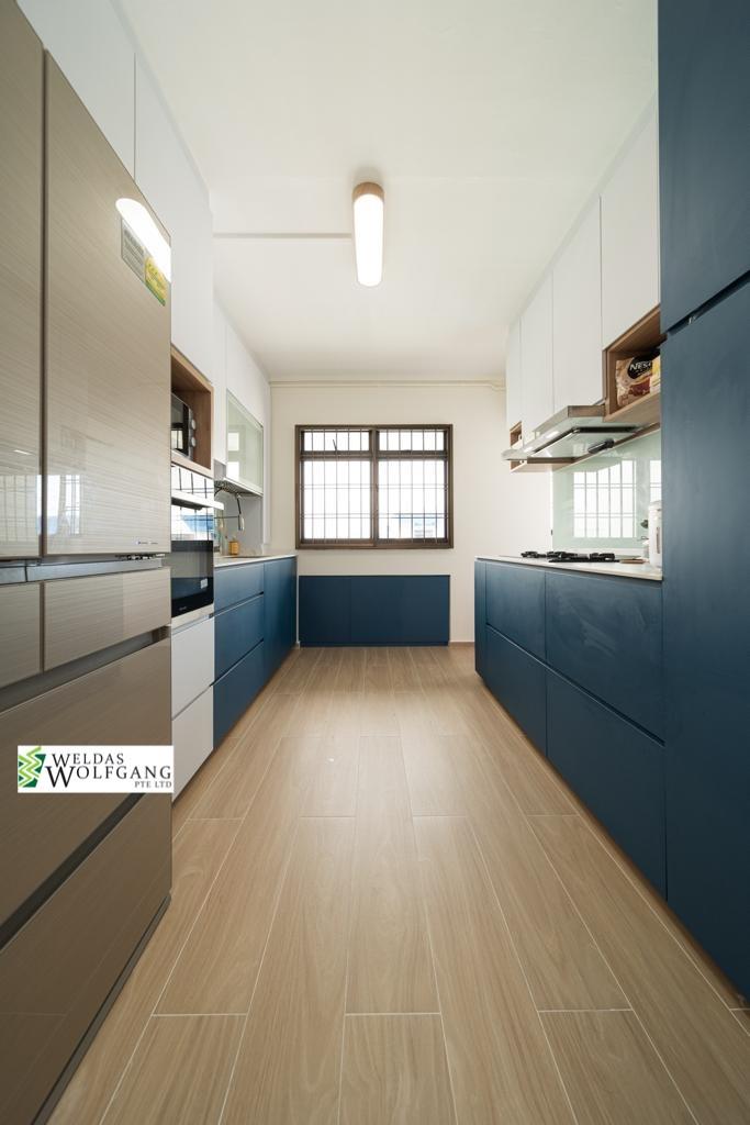 Minimalist, Resort, Scandinavian Design - Kitchen - HDB 5 Room - Design by Weldas Wolfgang Pte Ltd