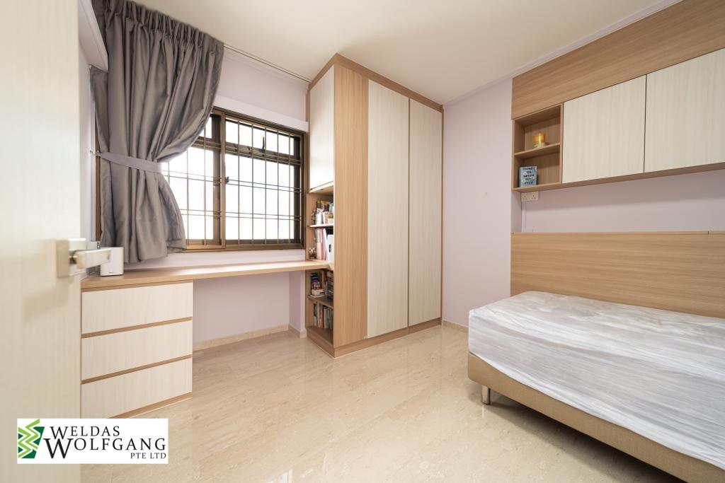 Minimalist, Resort, Scandinavian Design - Bedroom - HDB 5 Room - Design by Weldas Wolfgang Pte Ltd