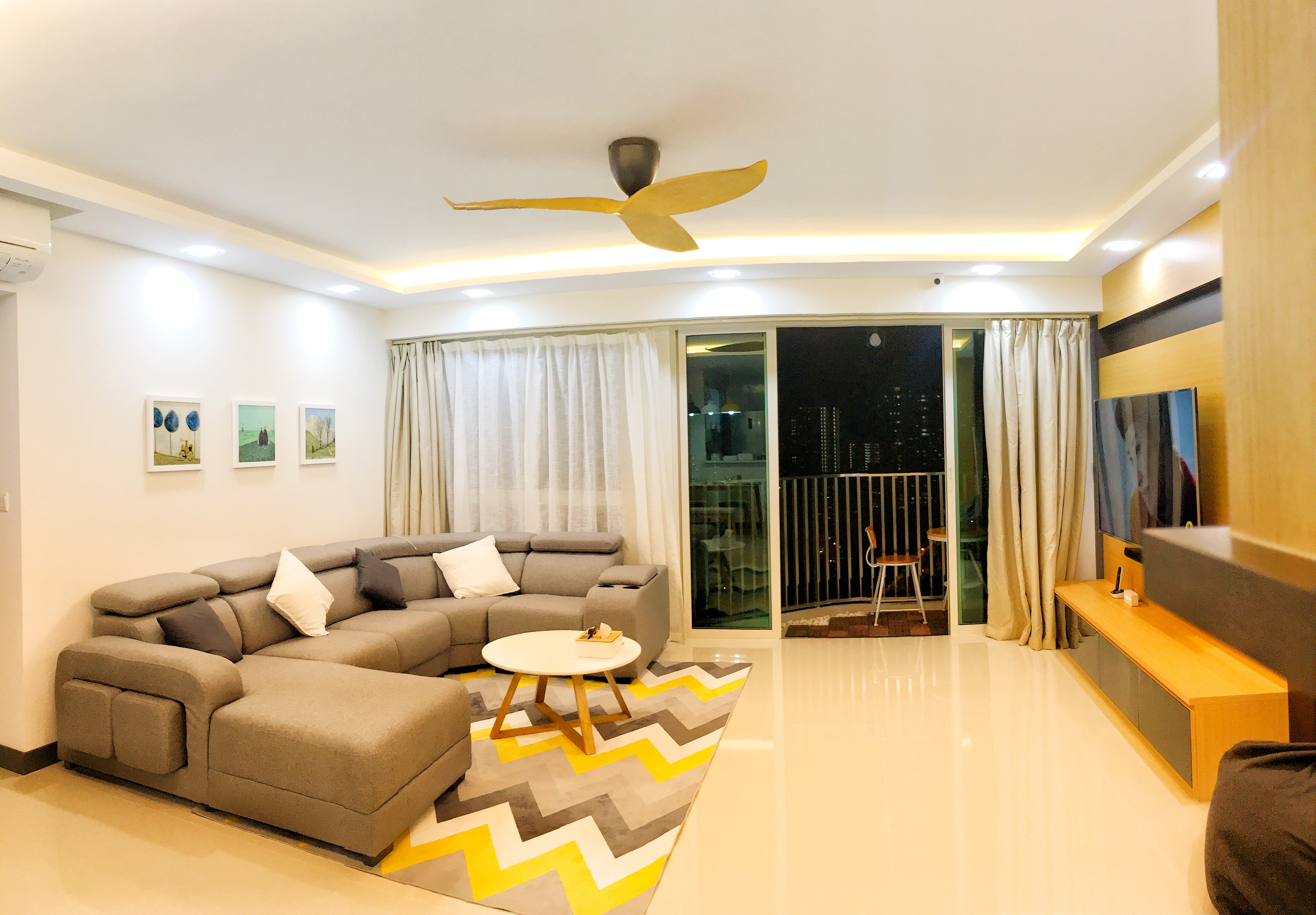 Contemporary, Modern Design - Living Room - HDB 4 Room - Design by Weldas Wolfgang Pte Ltd