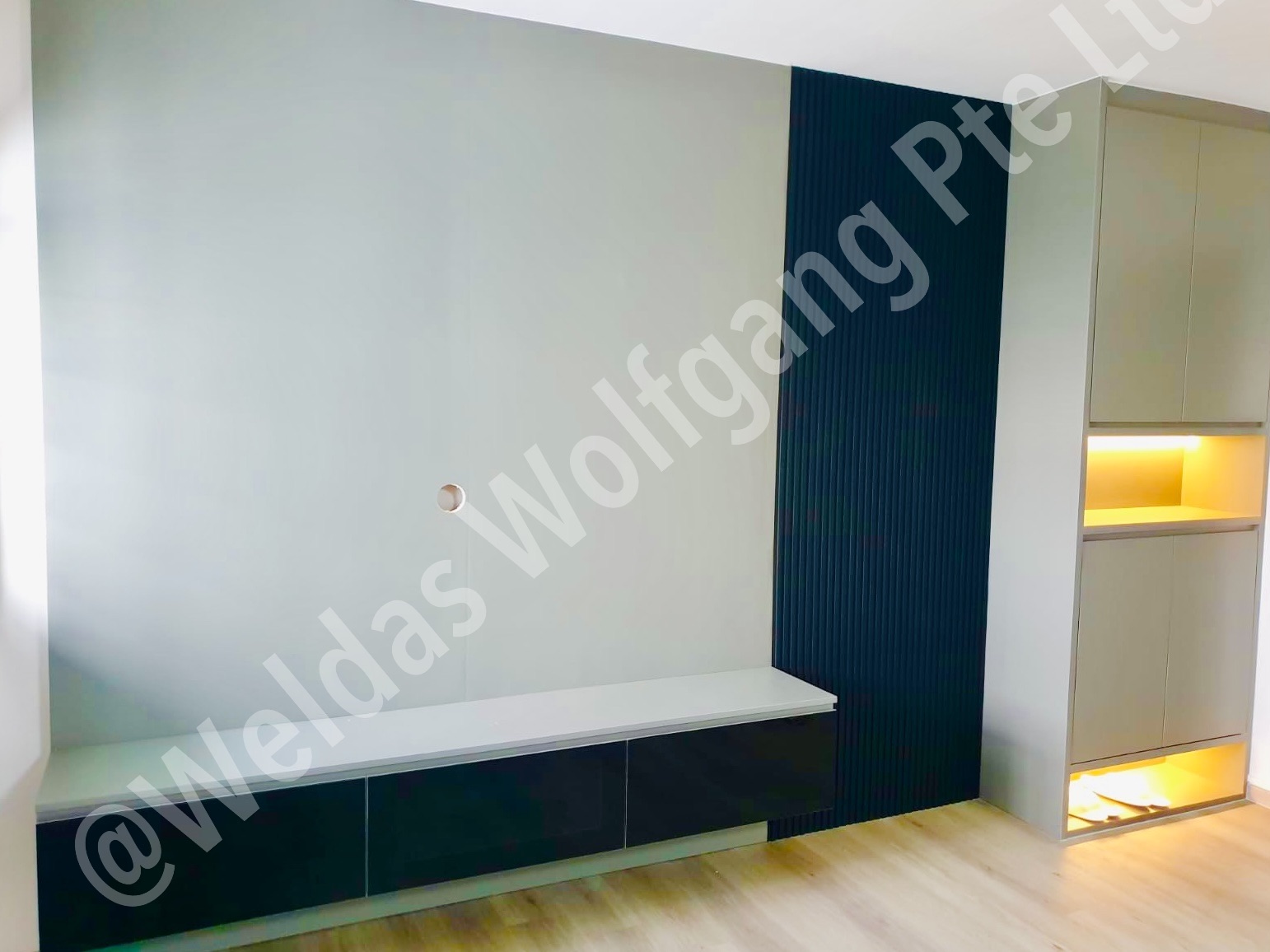 Industrial, Minimalist, Modern Design - Living Room - HDB 4 Room - Design by Weldas Wolfgang Pte Ltd