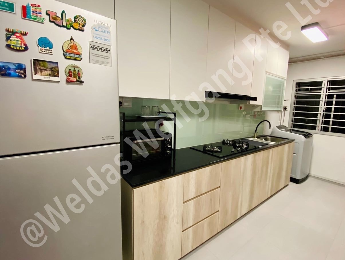 Contemporary, Modern, Others Design - Kitchen - HDB 5 Room - Design by Weldas Wolfgang Pte Ltd