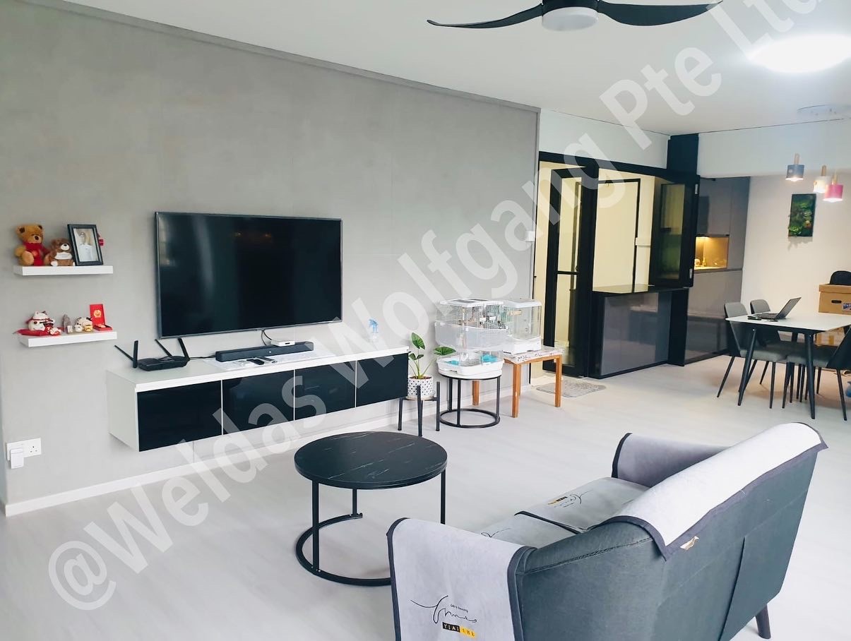 Contemporary, Modern, Others Design - Living Room - HDB 5 Room - Design by Weldas Wolfgang Pte Ltd