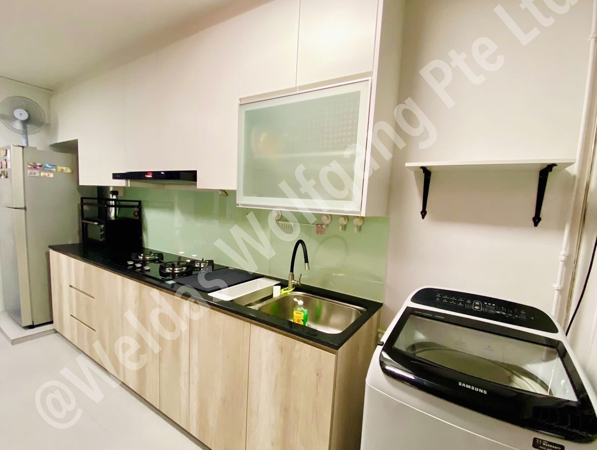 Contemporary, Modern, Others Design - Kitchen - HDB 5 Room - Design by Weldas Wolfgang Pte Ltd