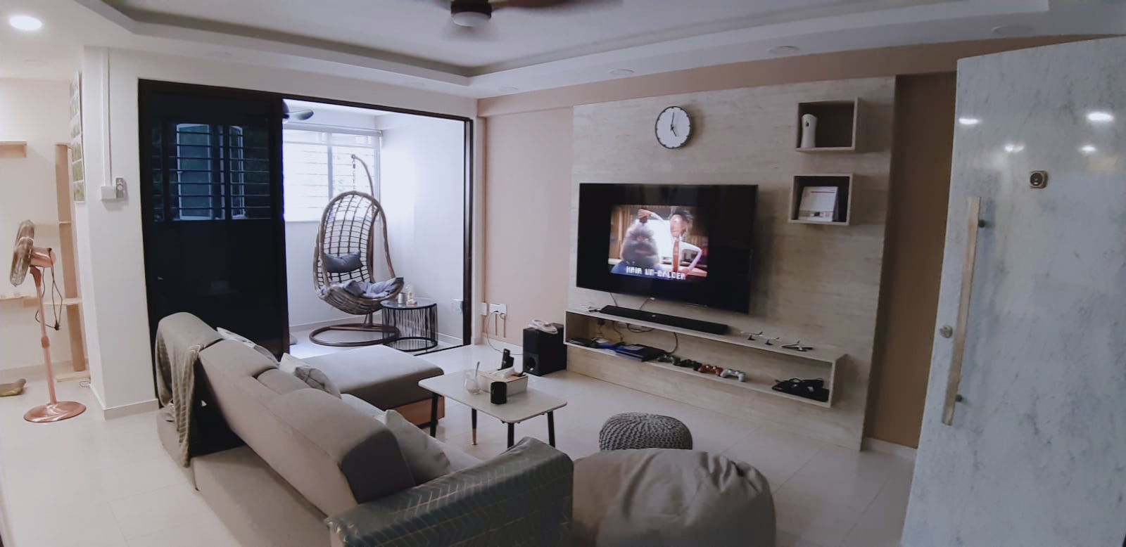 Modern, Scandinavian Design - Living Room - HDB 5 Room - Design by Weldas Wolfgang Pte Ltd