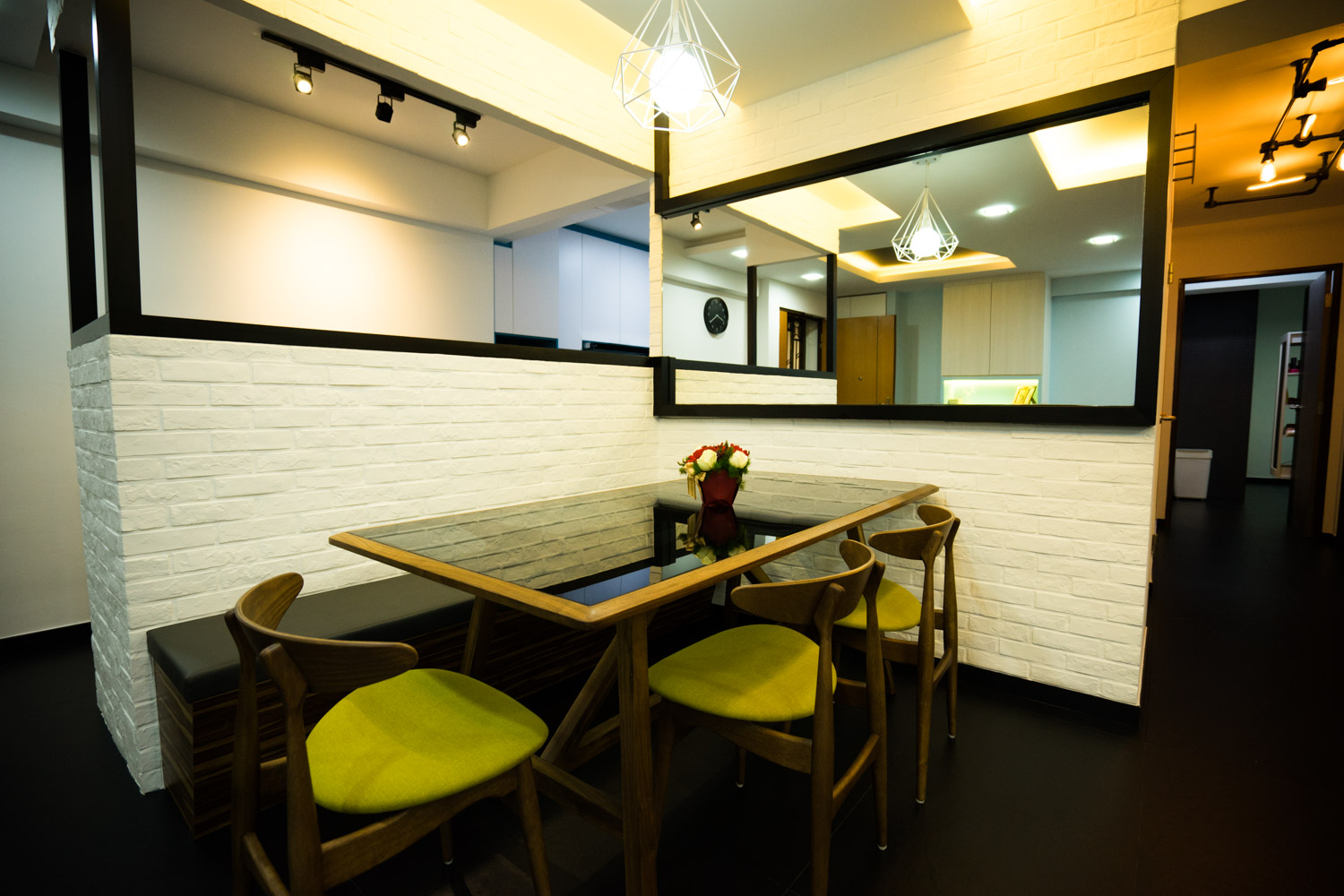 Industrial, Modern, Scandinavian Design - Dining Room - HDB 5 Room - Design by WHST Design