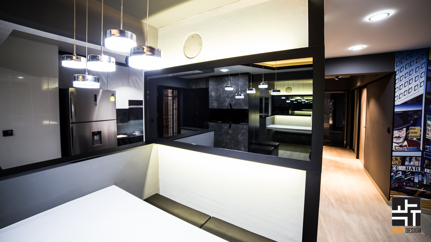 Industrial, Modern, Scandinavian Design - Dining Room - HDB 5 Room - Design by WHST Design