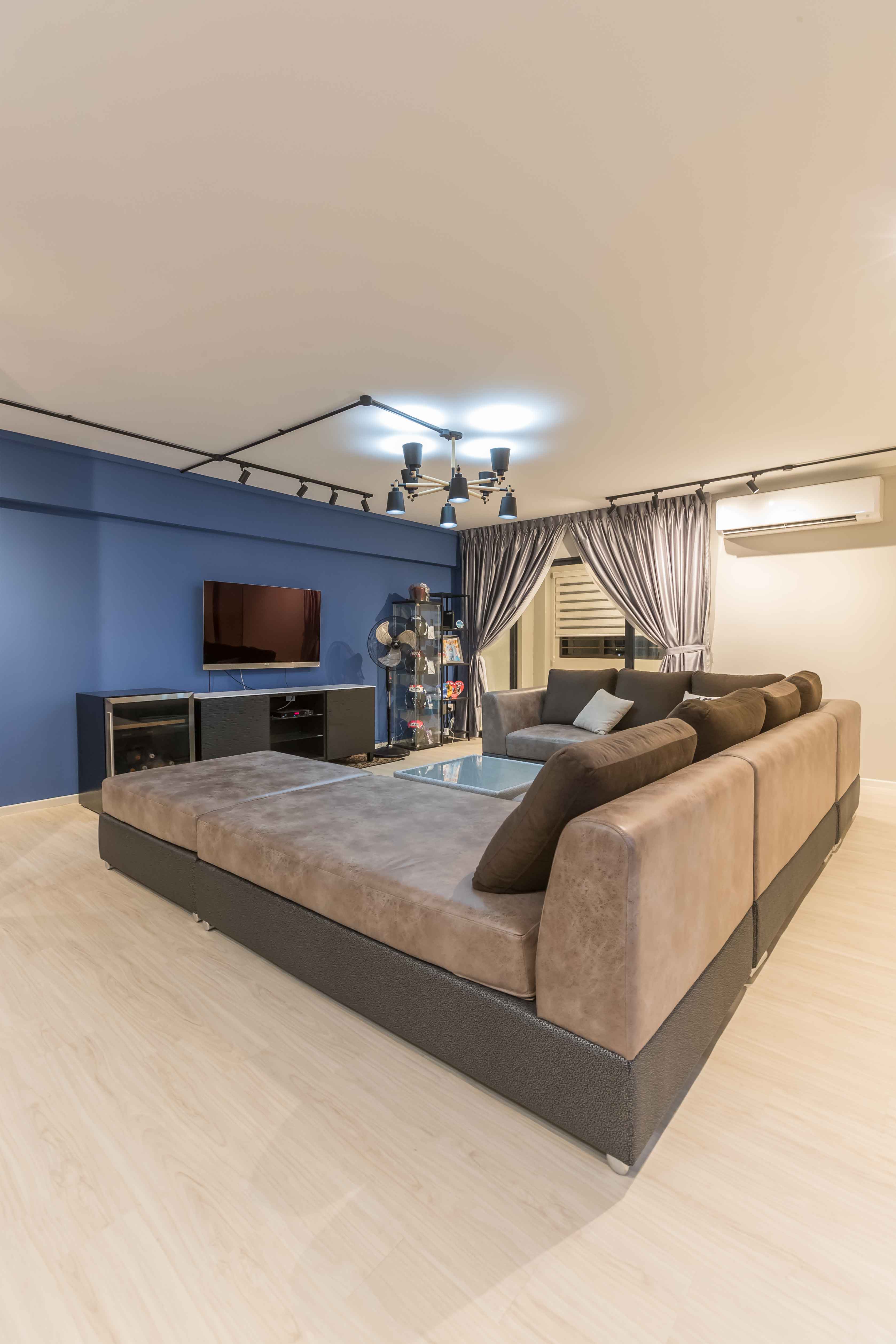 Scandinavian, Victorian Design - Living Room - HDB 5 Room - Design by WHST Design