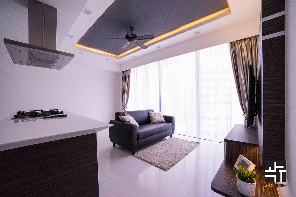 Contemporary, Minimalist, Modern Design - Living Room - Condominium - Design by WHST Design