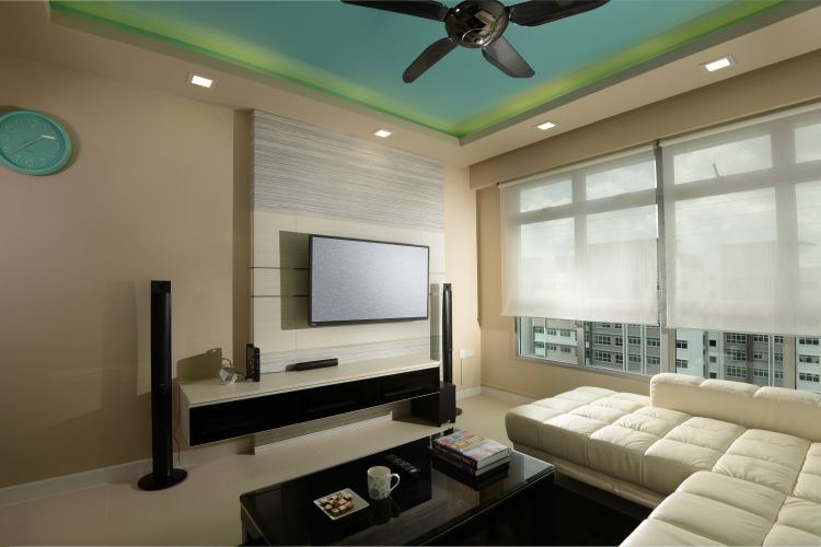 Contemporary, Modern Design - Living Room - HDB 4 Room - Design by Y-Axis ID