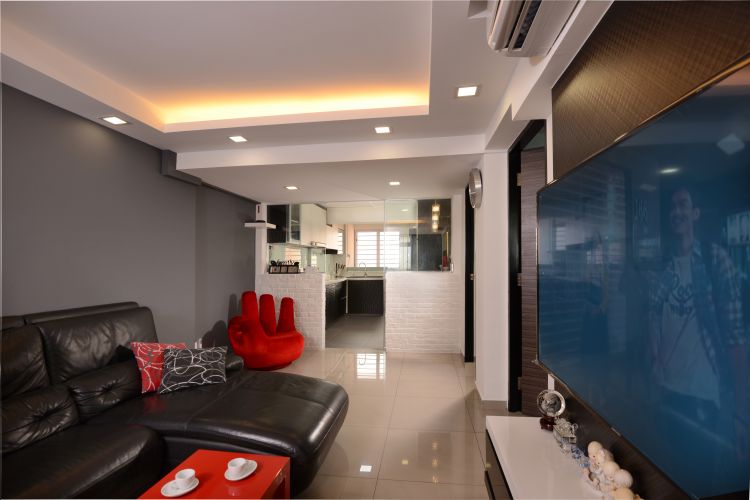 Minimalist, Modern Design - Dining Room - HDB 3 Room - Design by Y-Axis ID