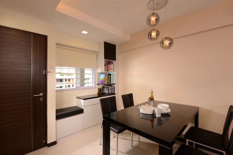 Minimalist, Modern Design - Dining Room - HDB 3 Room - Design by Y-Axis ID