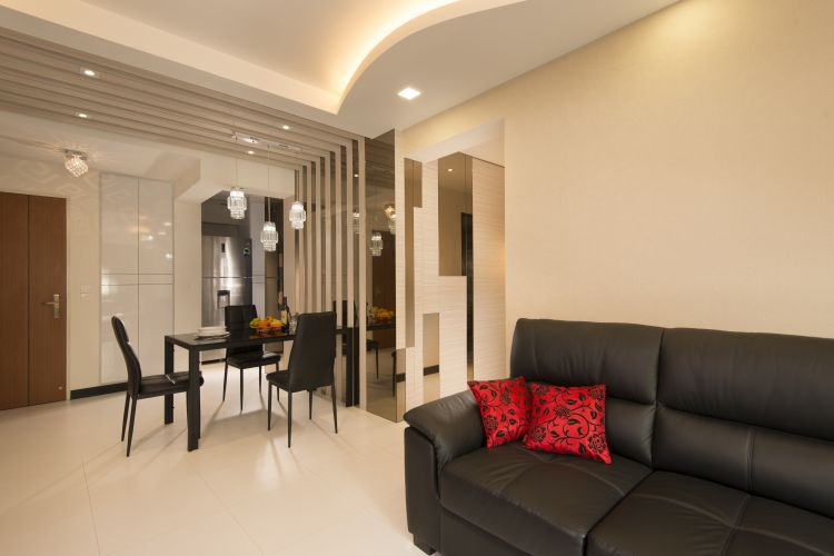 Minimalist, Modern, Rustic Design - Living Room - HDB 4 Room - Design by Y-Axis ID