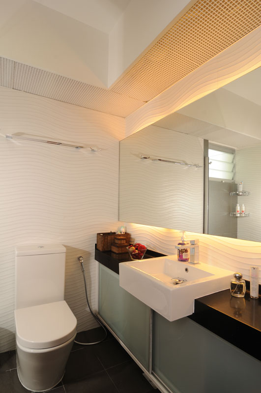 Contemporary, Minimalist, Modern Design - Bathroom - HDB 5 Room - Design by Y-Axis ID
